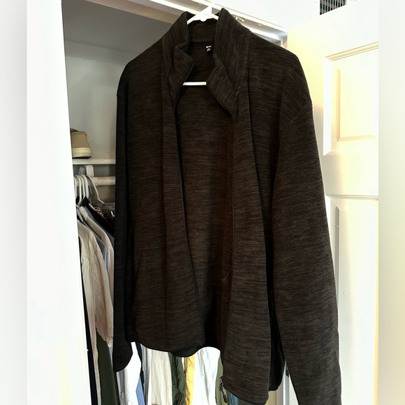 UNIQLO Zip Down Fleece Sweater - Picture 1 of 1